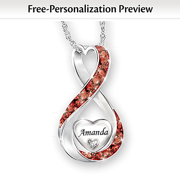 Personalized necklace for daughter sales