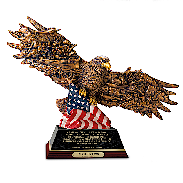 Pearl Harbor 80th Anniversary Sculpture Featuring A Cold