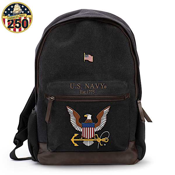 Navy backpack purse outlet