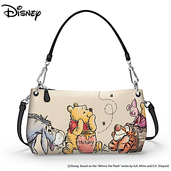 Disney Winnie The Pooh Womens Convertible Handbag That Can