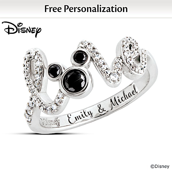 Bradford exchange mickey mouse ring hot sale