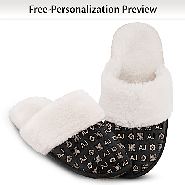 Suede house slippers discount