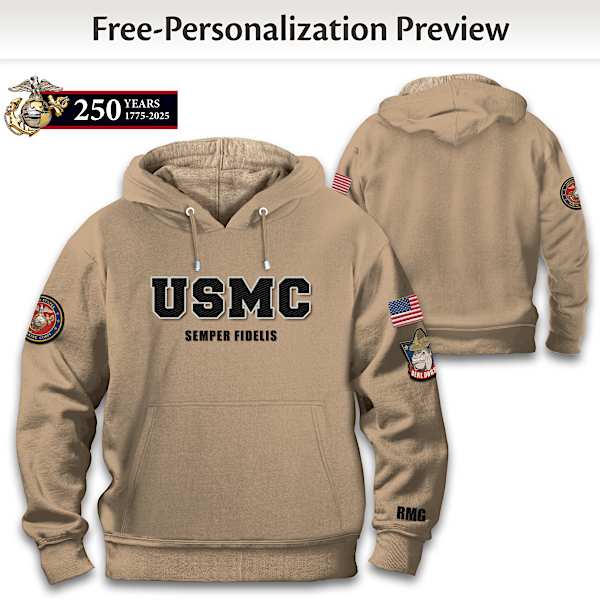 Usmc pullover deals