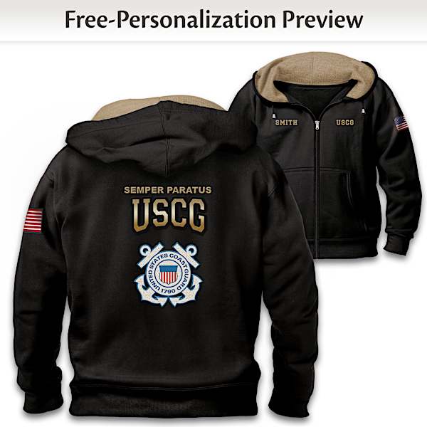 Coast guard hoodie store