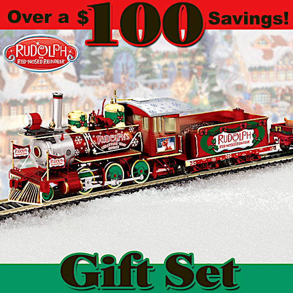 Red train set best sale