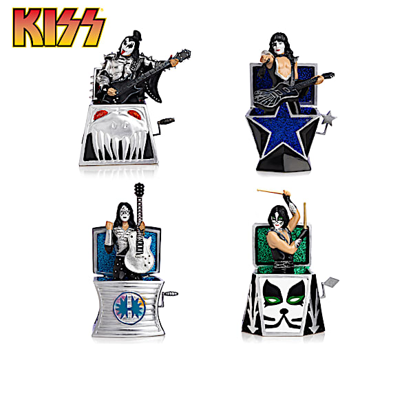 お手軽価格で贈りやすい Jack In Band KISS Portraying Collection Sculpture Rock The スキー