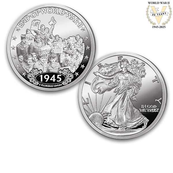 The Walking Liberty War Years 99.9% Silver-Plated Proof Coin