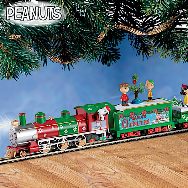 Electric christmas train top