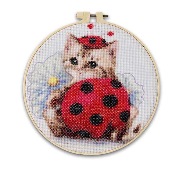 Kayomi Harai Cat Art Cross-Stitch Collection That Includes 8