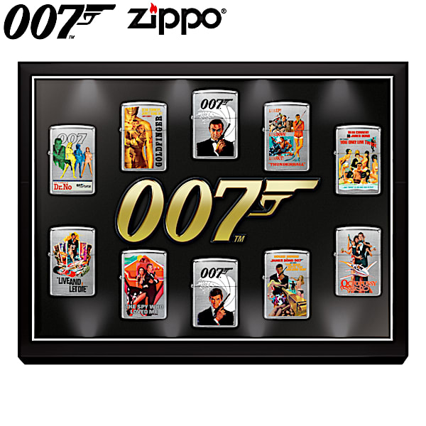 James Bond 007™ Zippo® Lighter Collection With Custom