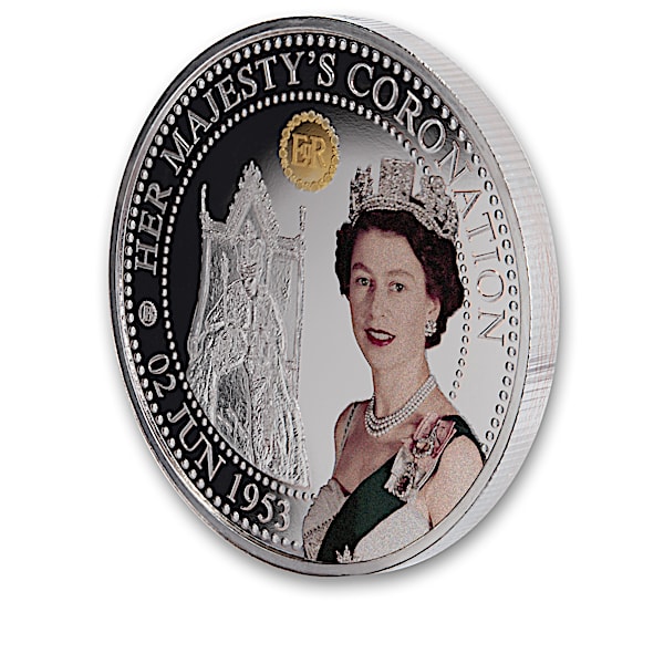 The Queen Elizabeth II 99.9% Platinum-Plated Jubilee Proof The Queen Elizabeth II 99.9% Platinum-Plated Jubilee Proof