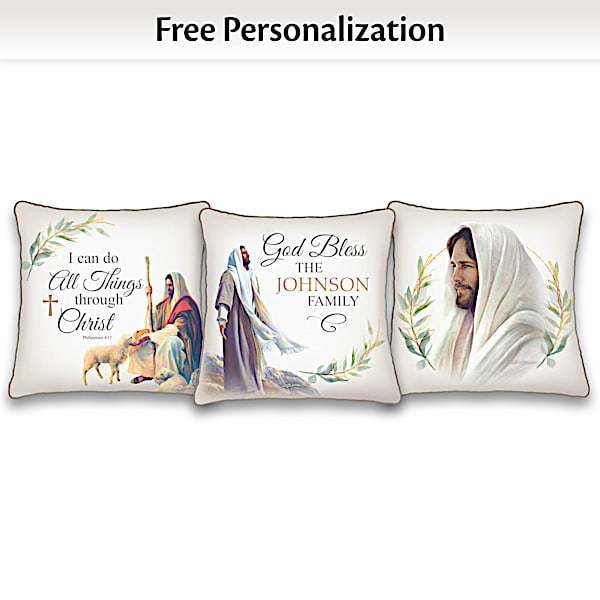 Religious decorative pillows online