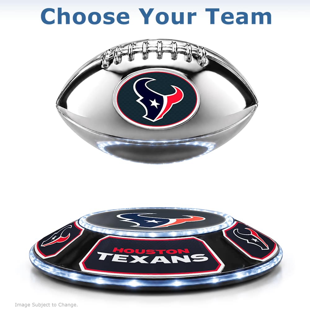 NFL Levitating Football Sculpture